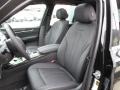 2017 BMW X5 Black Interior Front Seat Photo