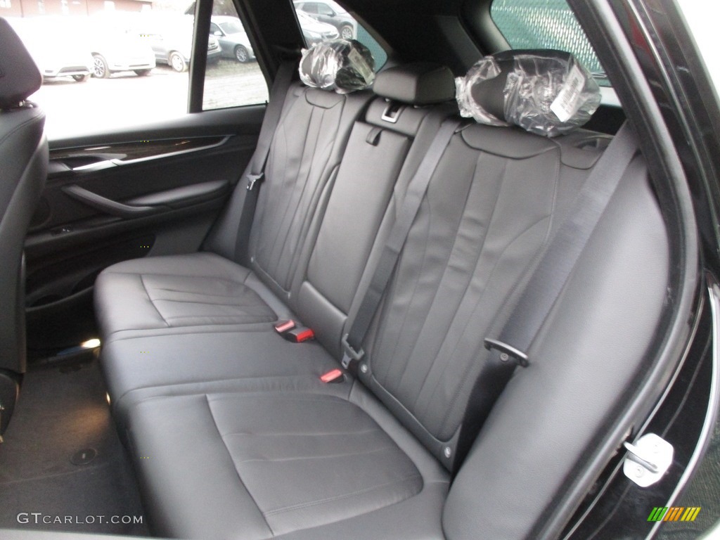 Black Interior 2017 BMW X5 xDrive35i Photo #117513838