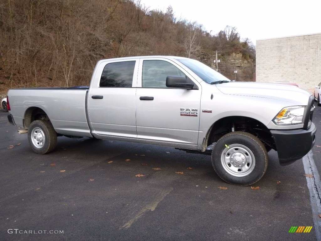 Bright Silver Metallic 2017 Ram 2500 Tradesman Crew Cab 4x4 Exterior Photo #117513868