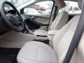 Medium Light Stone Front Seat Photo for 2017 Ford Focus #117516229