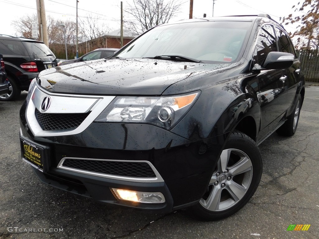 Crystal Black Pearl Acura MDX