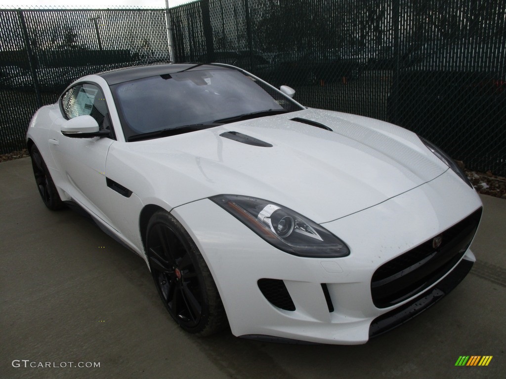 Polaris White 2017 Jaguar F-TYPE Coupe Exterior Photo #117517498