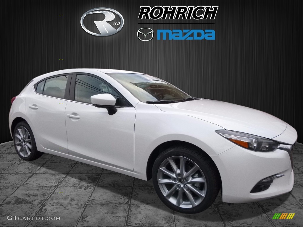 Snowflake White Pearl Mica Mazda MAZDA3