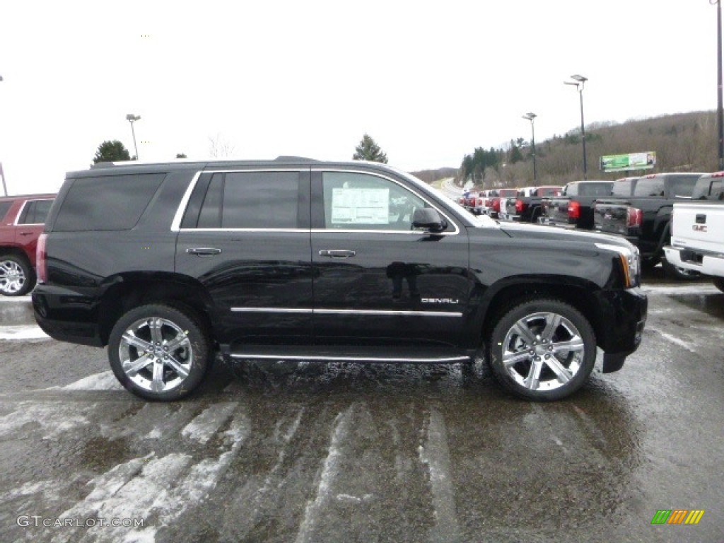 Onyx Black 2017 GMC Yukon Denali 4WD Exterior Photo #117517675