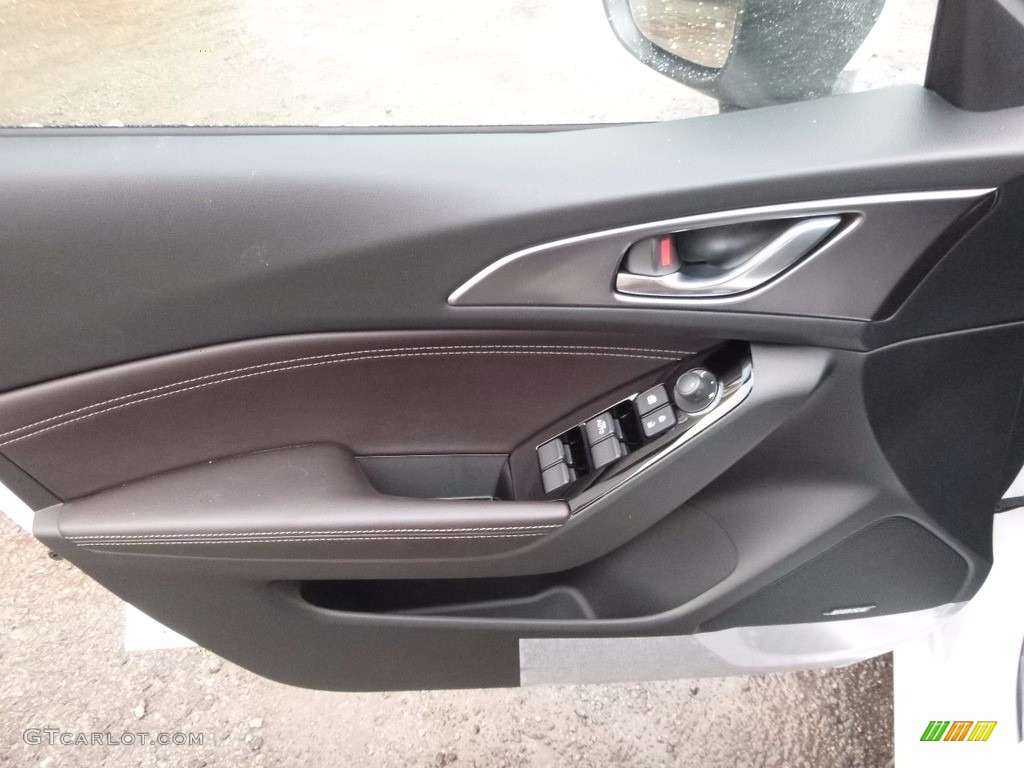 2017 Mazda MAZDA3 Grand Touring 5 Door Black Door Panel Photo #117517816