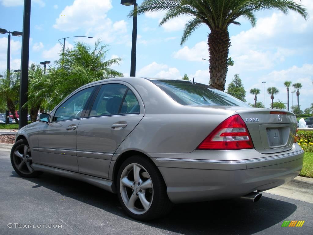 2006 C 230 Sport - Pewter Metallic / Black photo #8