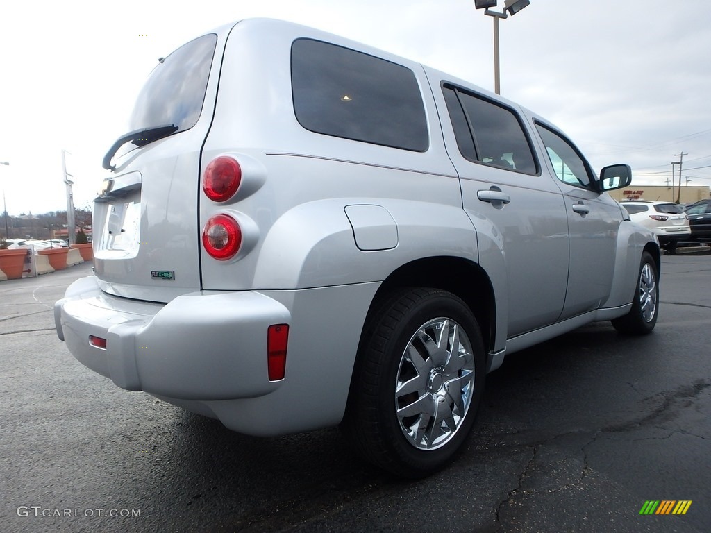 2010 HHR LS - Silver Ice Metallic / Ebony photo #9
