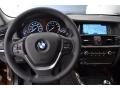 2017 BMW X3 Saddle Brown Interior Dashboard Photo