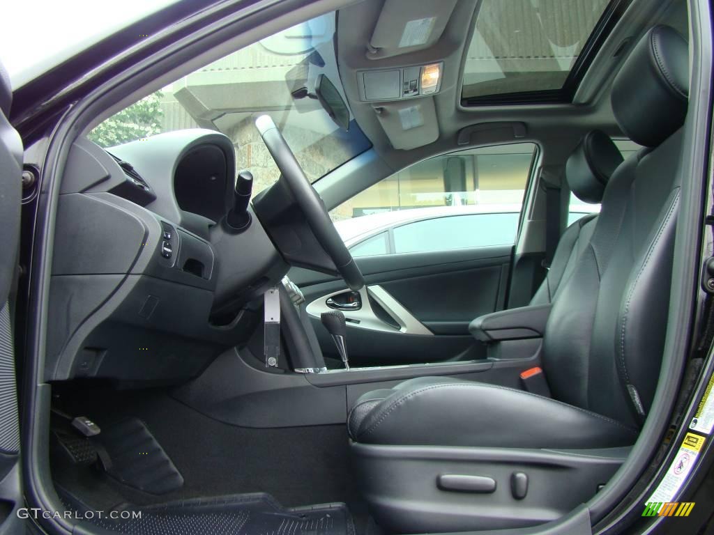 2007 Camry SE V6 - Black / Dark Charcoal photo #9