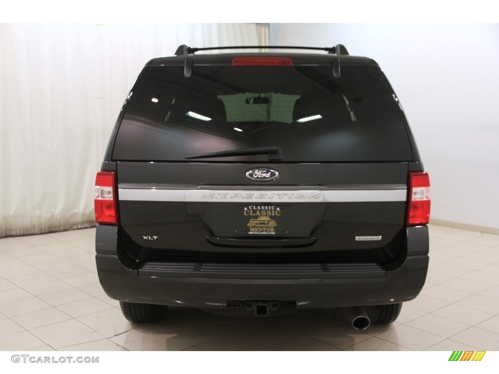 2015 Expedition XLT 4x4 - Tuxedo Black Metallic / Ebony photo #16