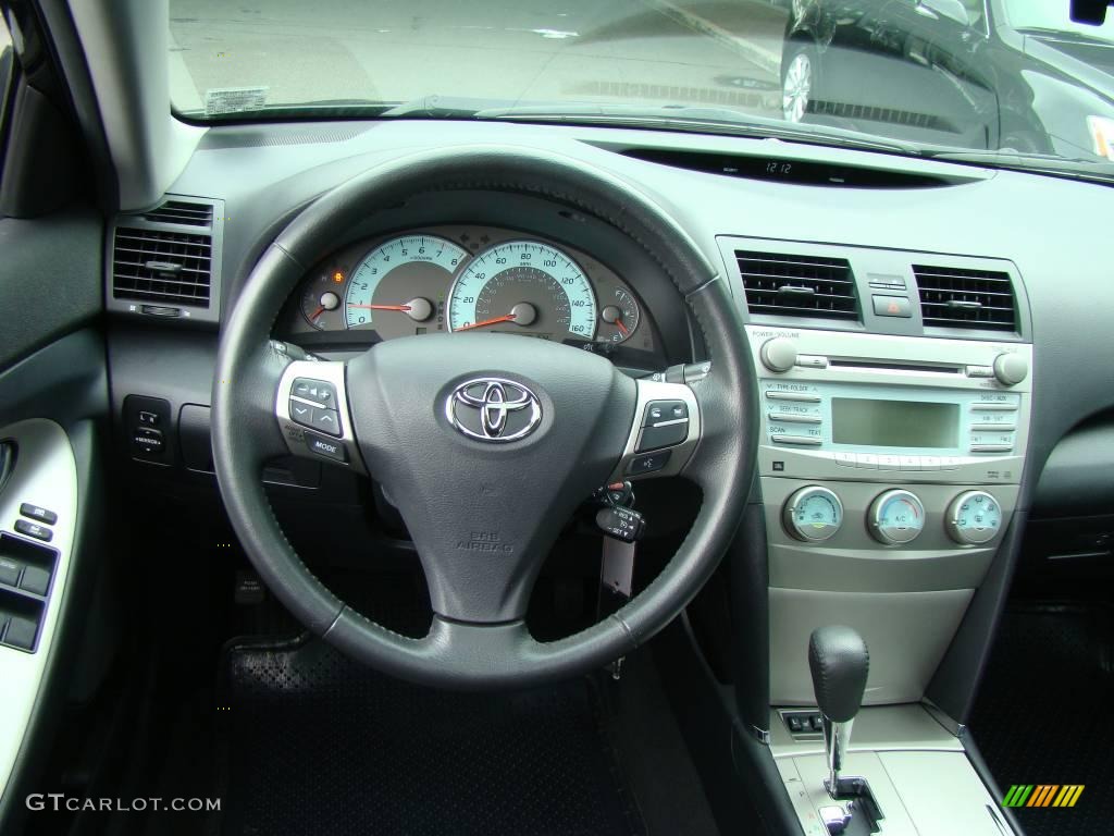2007 Camry SE V6 - Black / Dark Charcoal photo #11