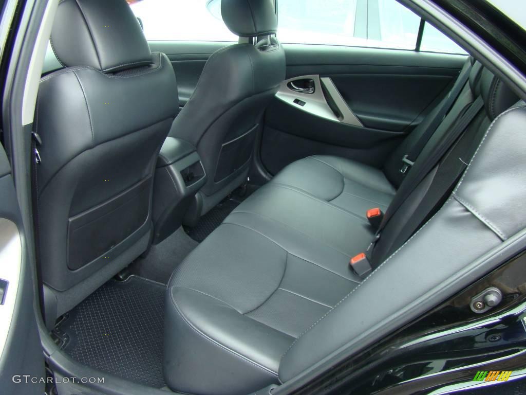 2007 Camry SE V6 - Black / Dark Charcoal photo #12
