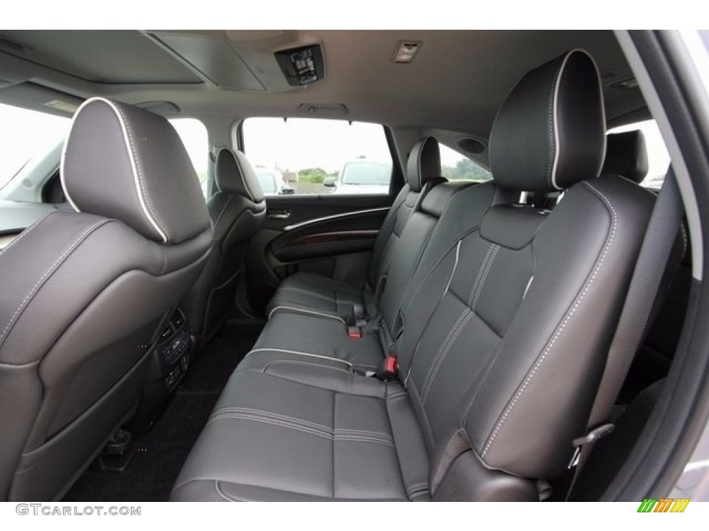 2017 Acura MDX SH-AWD Rear Seat Photo #117525169