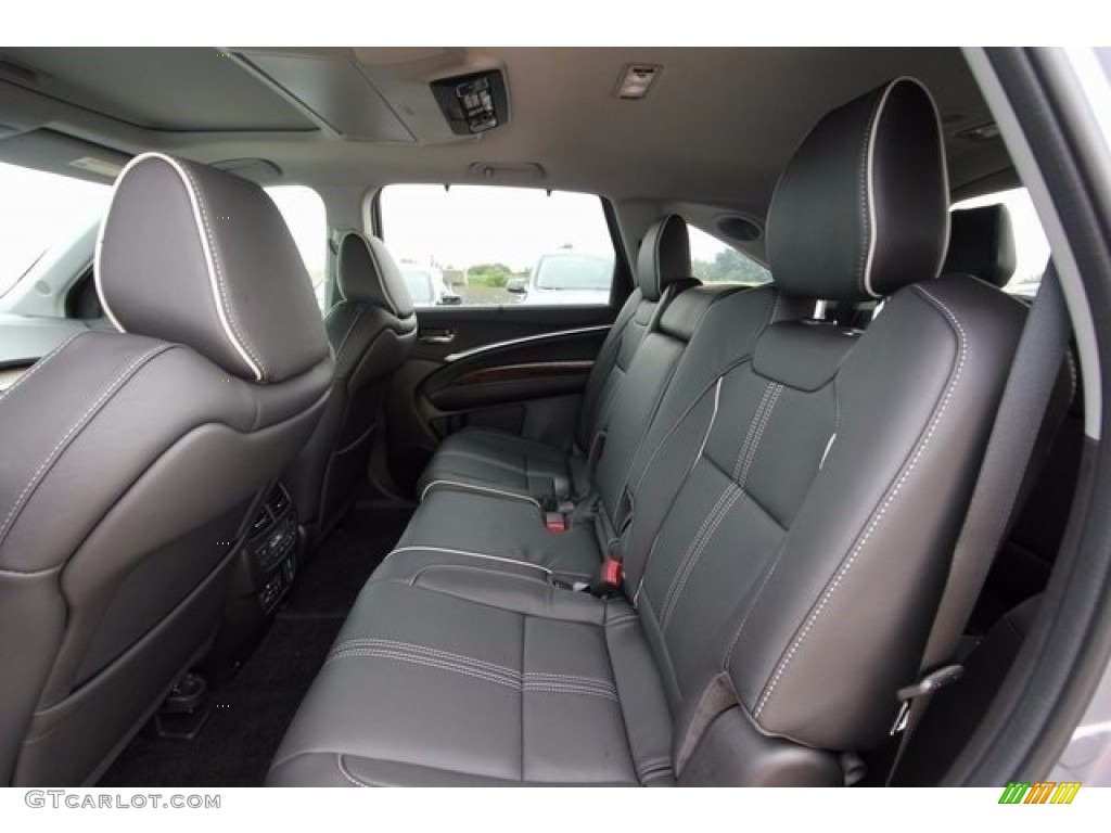 Ebony Interior 2017 Acura MDX SH-AWD Photo #117525169