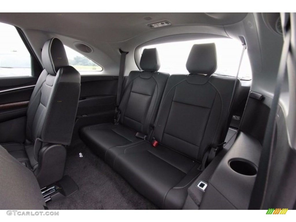 Ebony Interior 2017 Acura MDX SH-AWD Photo #117525187