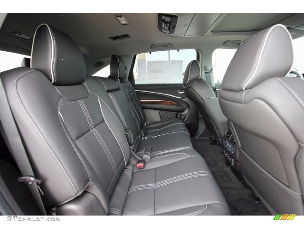 2017 Acura MDX SH-AWD Rear Seat Photo #117525238