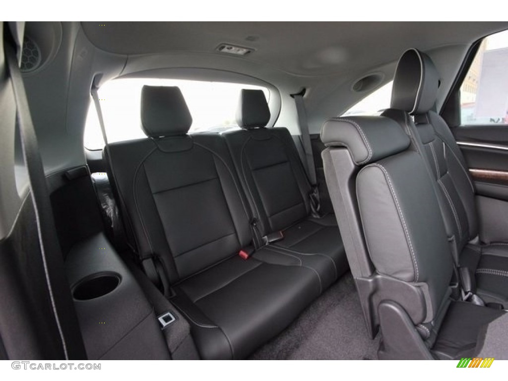 Ebony Interior 2017 Acura MDX SH-AWD Photo #117525253