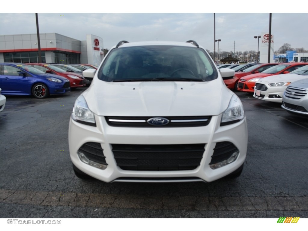 2015 Escape SE - White Platinum Metallic Tri-Coat / Medium Light Stone photo #26