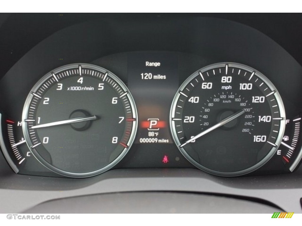 2017 Acura MDX SH-AWD Gauges Photo #117525436