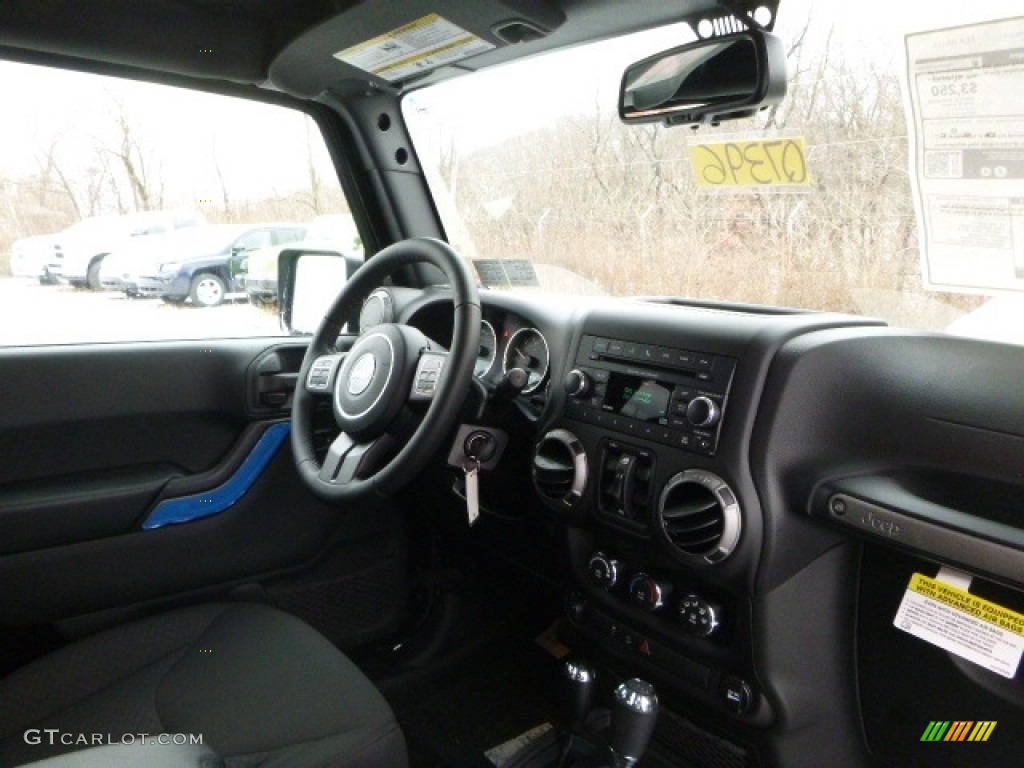 2017 Wrangler Unlimited Sport 4x4 - Black / Black photo #10