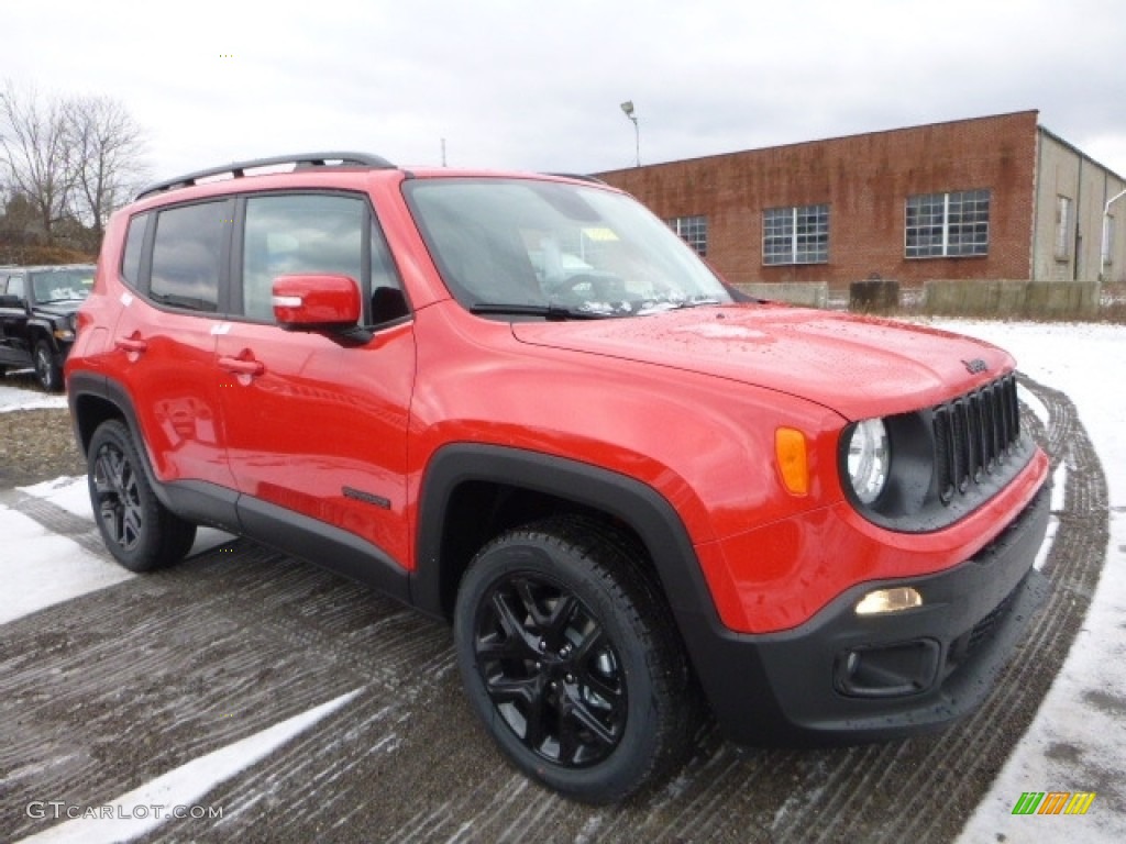 2017 Renegade Altitude 4x4 - Colorado Red / Black photo #10