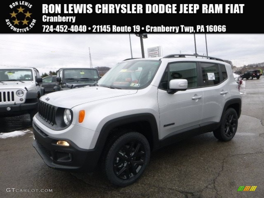 Glacier Metallic Jeep Renegade