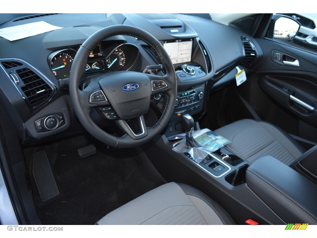 2017 Ford Escape Titanium Front Seat Photo #117526981