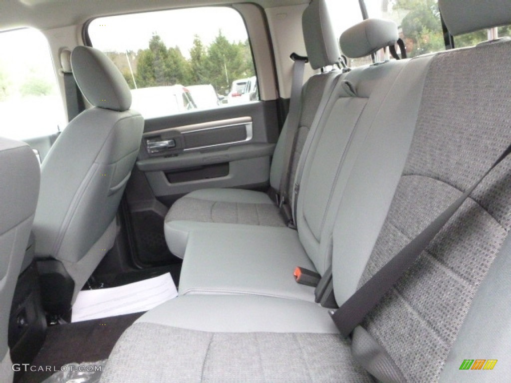 2017 1500 Big Horn Crew Cab 4x4 - Maximum Steel Metallic / Black/Diesel Gray photo #5