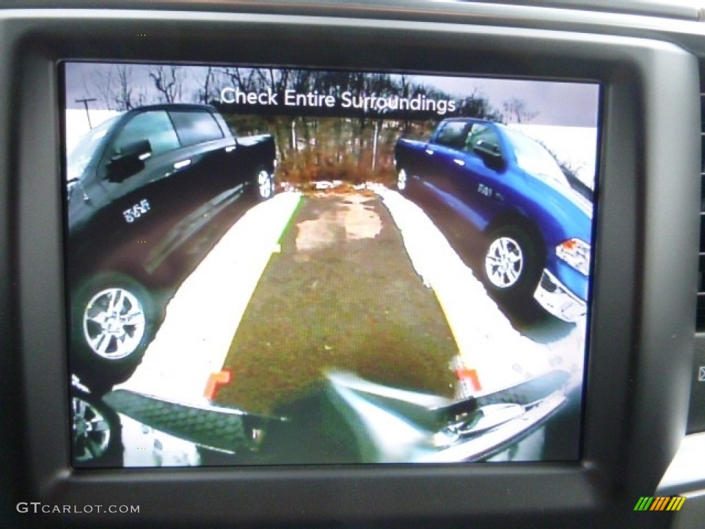 2017 1500 Big Horn Crew Cab 4x4 - True Blue Pearl / Black/Diesel Gray photo #18