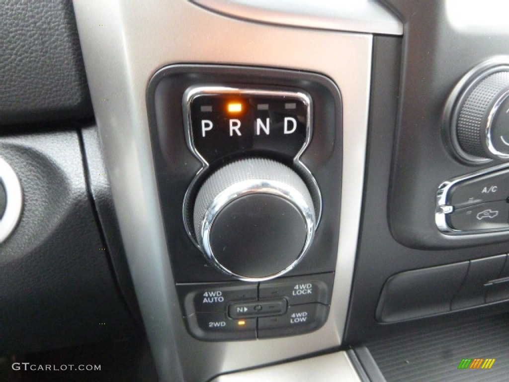 2017 1500 Big Horn Crew Cab 4x4 - True Blue Pearl / Black/Diesel Gray photo #20