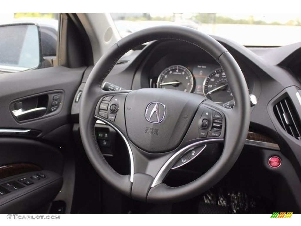 2017 MDX  - Modern Steel Metallic / Ebony photo #32