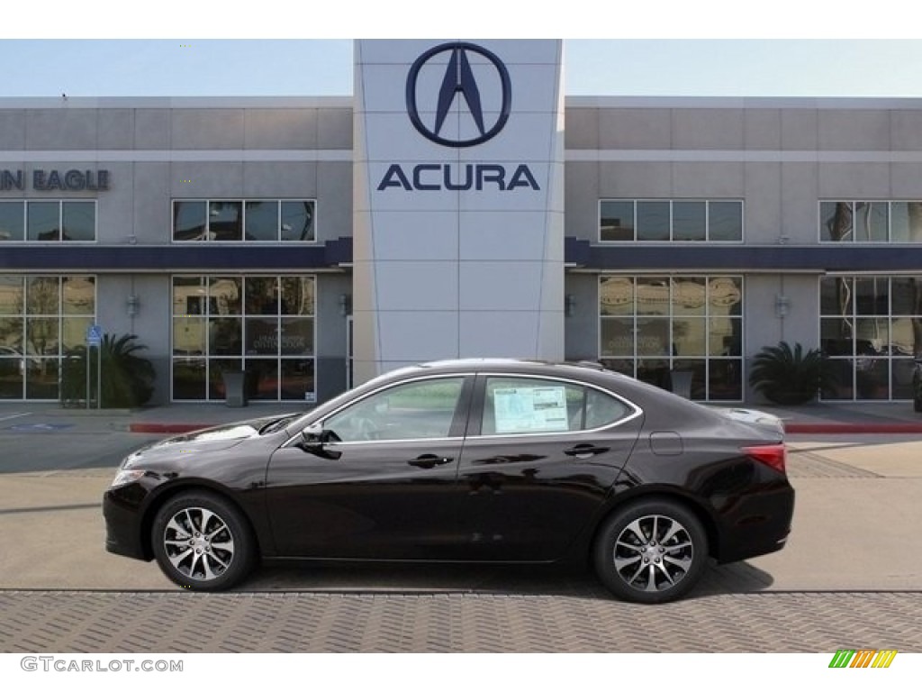 2017 TLX Sedan - Black Copper Pearl / Ebony photo #4