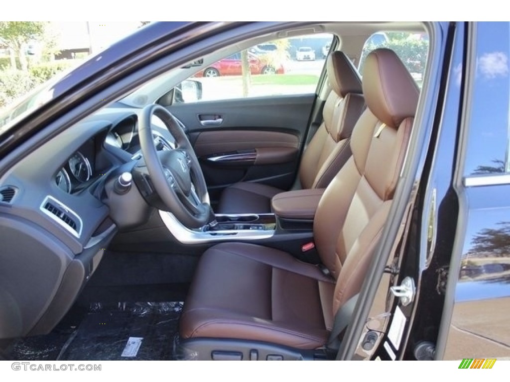 2017 TLX Sedan - Black Copper Pearl / Ebony photo #12