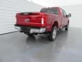 2017 Ruby Red Ford F250 Super Duty Lariat Crew Cab 4x4  photo #4