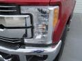 2017 Ruby Red Ford F250 Super Duty Lariat Crew Cab 4x4  photo #9