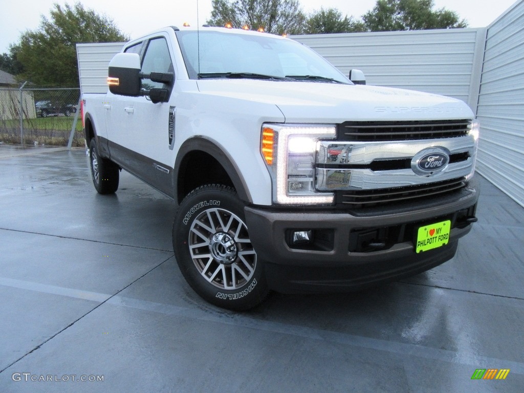 2017 Oxford White Ford F350 Super Duty King Ranch Crew Cab