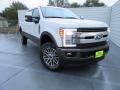 2017 Oxford White Ford F350 Super Duty King Ranch Crew Cab 4x4  photo #1