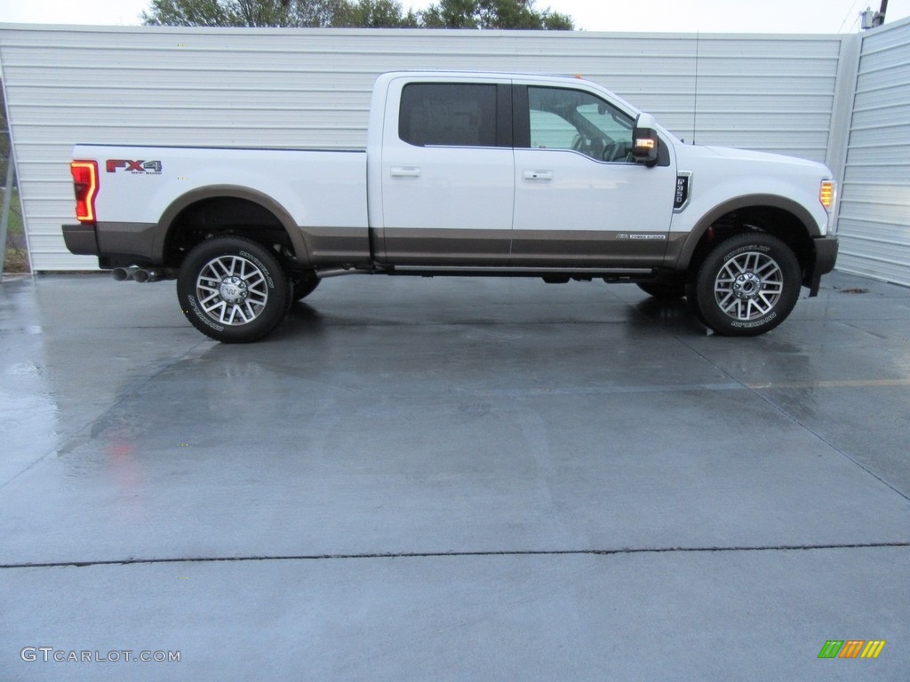 Oxford White 2017 Ford F350 Super Duty King Ranch Crew Cab 4x4 Exterior Photo #117530788