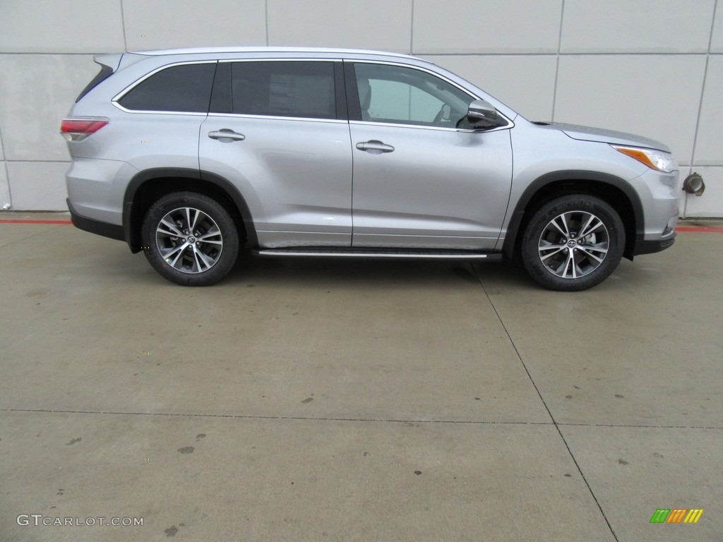 Silver Sky Metallic 2016 Toyota Highlander XLE Exterior Photo #117531340