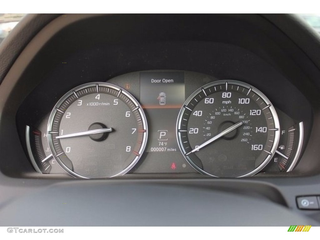 2017 Acura TLX V6 Advance Sedan Gauges Photo #117531439
