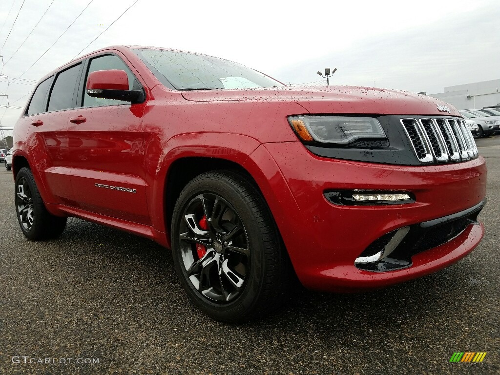 2016 Grand Cherokee SRT 4x4 - Redline 2 Coat Pearl / SRT Black photo #1