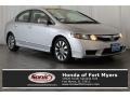 Alabaster Silver Metallic 2009 Honda Civic EX Sedan