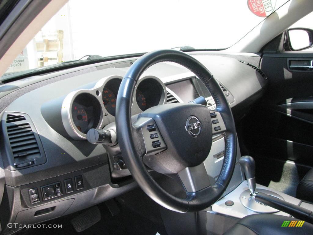 2006 Maxima 3.5 SE - Onyx Black / Black photo #10