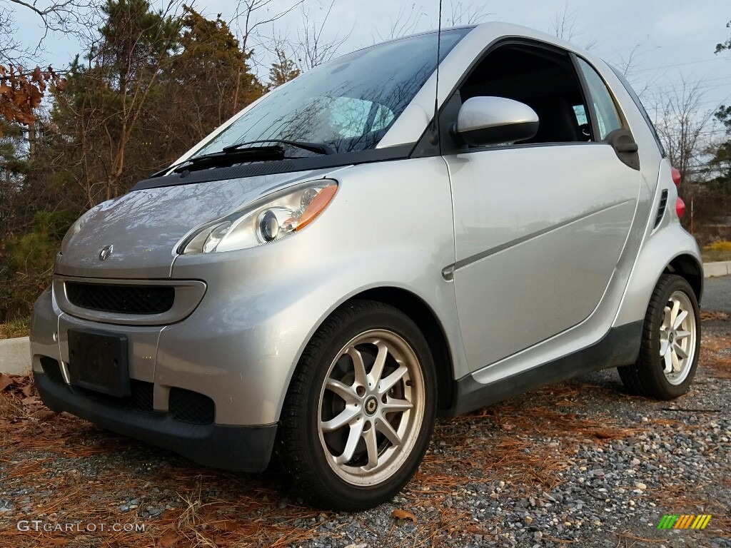 2008 fortwo passion coupe - Silver Metallic / Design Black photo #1
