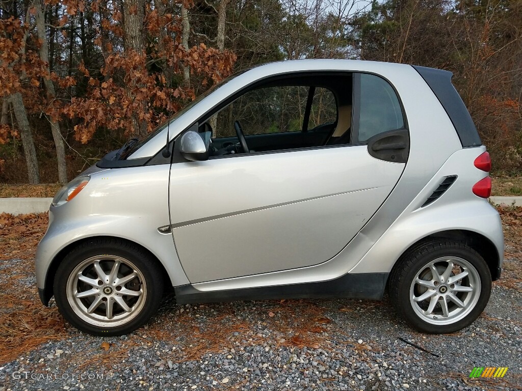 2008 fortwo passion coupe - Silver Metallic / Design Black photo #5