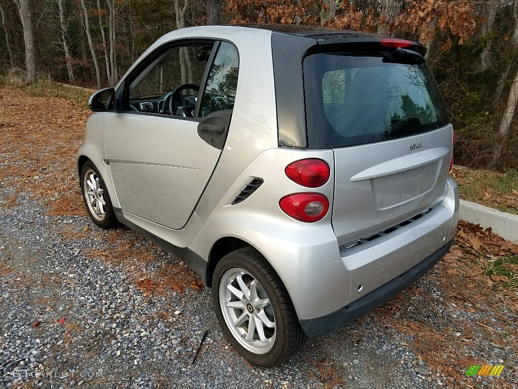 2008 fortwo passion coupe - Silver Metallic / Design Black photo #6
