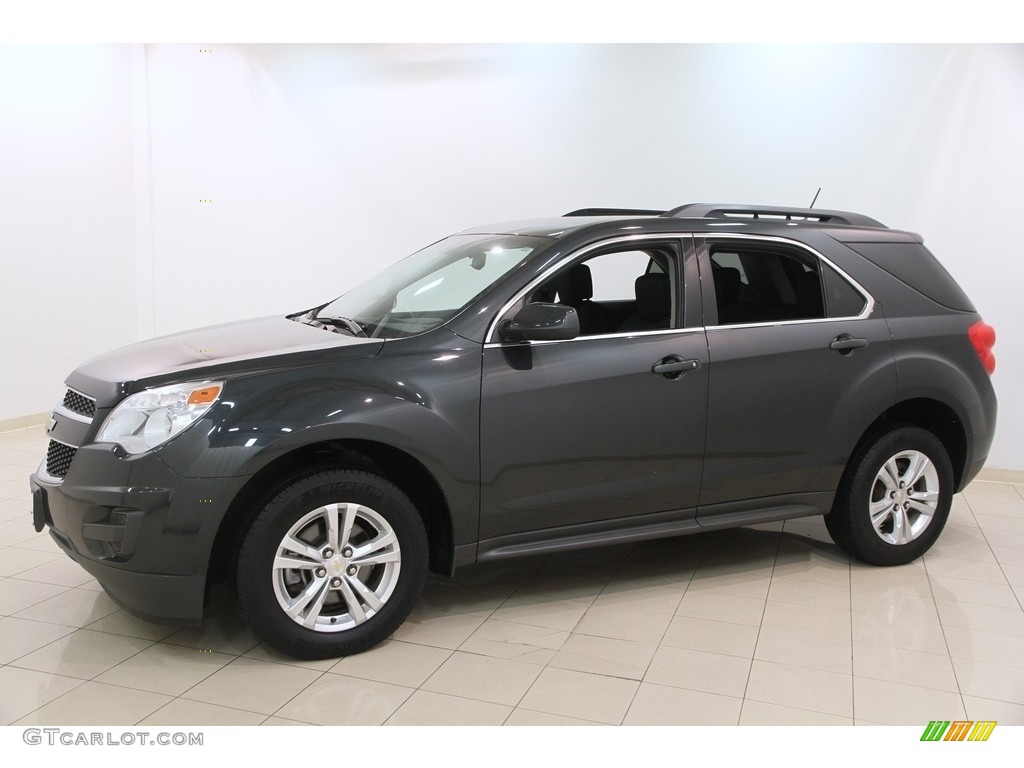 2014 Acadia SLE - Cyber Gray Metallic / Ebony photo #3