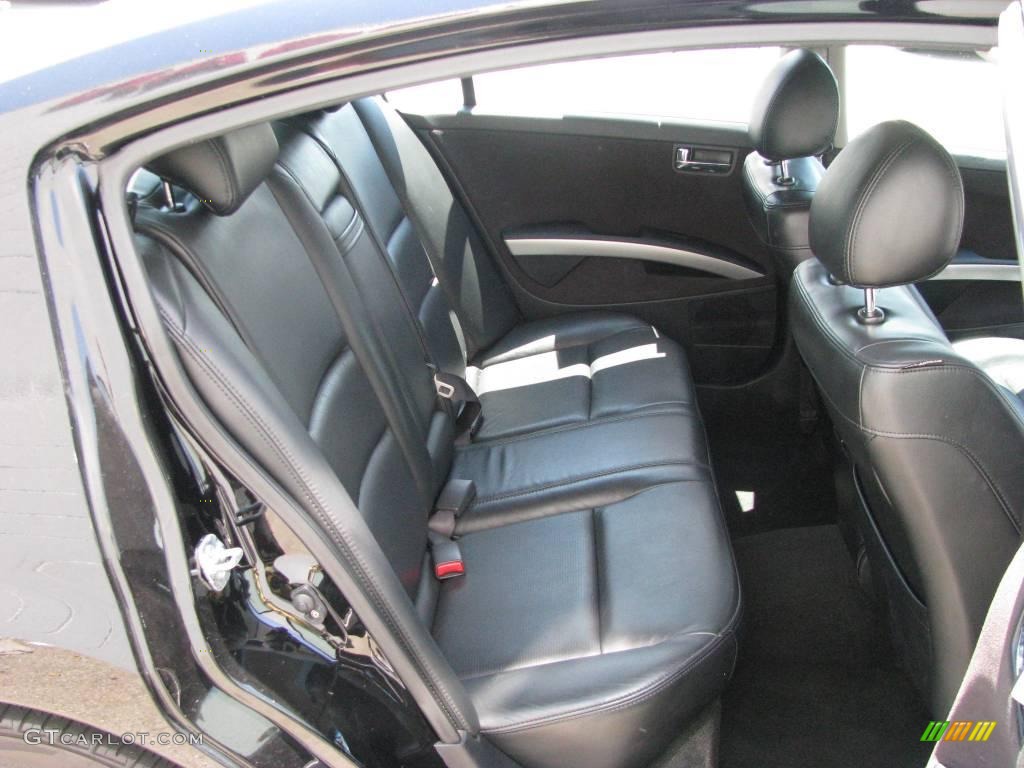 2006 Maxima 3.5 SE - Onyx Black / Black photo #13