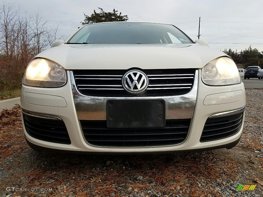 2008 Jetta SE Sedan - Campanella White / Anthracite Black photo #2