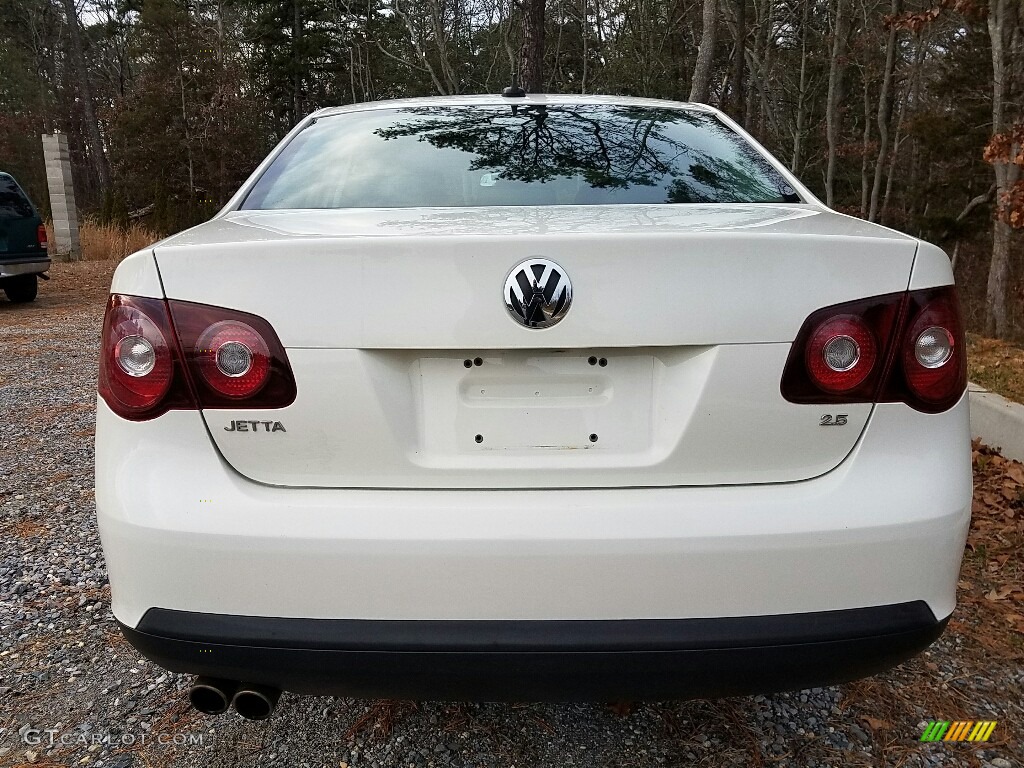 2008 Jetta SE Sedan - Campanella White / Anthracite Black photo #8